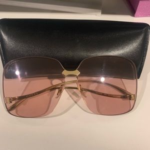 Pink Gucci Sunglasses
